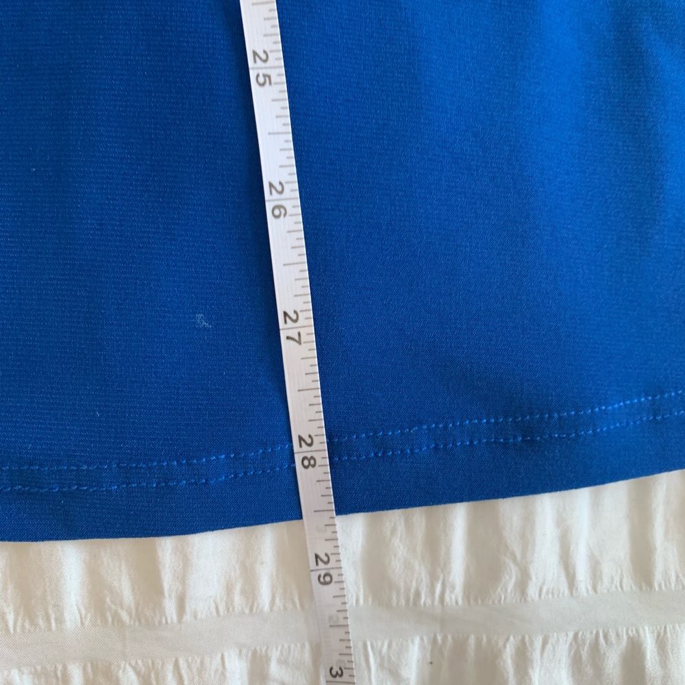 The Zig Zag Stripe Blue Tank Top with Relaxed Fit - Picture 10 of 16